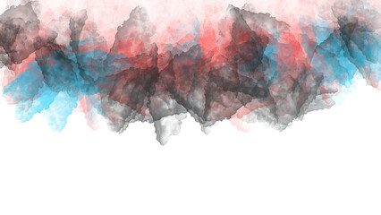 Abstract Ink Splash: Colorful Smoke on White Background
Vibrant Watercolor Texture: Red, Black, and Blue Paint Effect
Dynamic Artistic Cloud: Transparent PNG with Copy Space