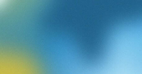 Teal Blue Blurred Gradient Smooth Background