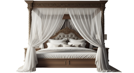 white bed in a bedroom