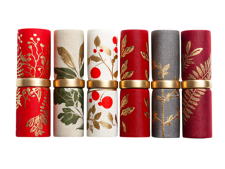 Festive napkin rings