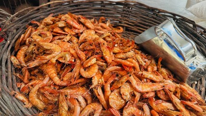 Camarão seco defumado 