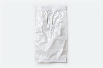 Transparent glove sealed in zip bag high resolution picture