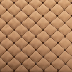 Yellow leather texture with diamond-shaped ornament