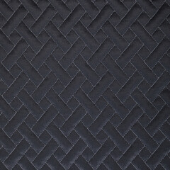 Grey fabric texture with ornament