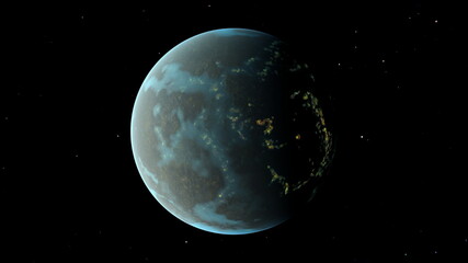 Fototapeta premium 惑星 3DCGレンダリング