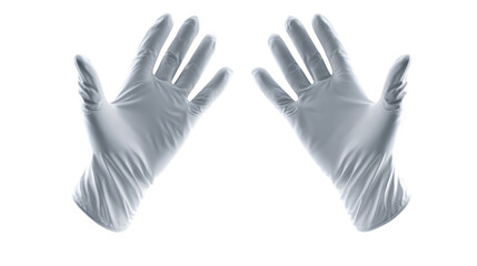 Obraz premium Clean Medical Gloves Ready for Protection and Care