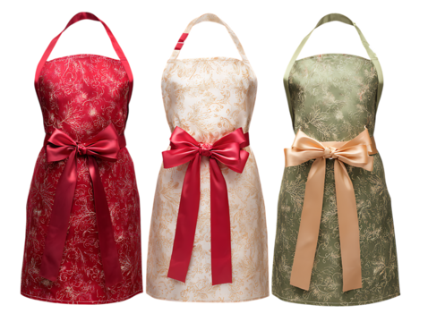 Holiday apron sets