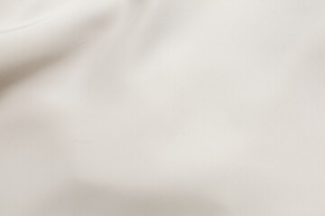 Soft textured fabric in neutral shade used for upholstery or fashion design