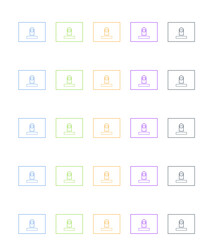 E-commerce and online shopping illustration set with 25 flat vector scenes including carts, delivery, mobile apps, payments, and digital storefronts