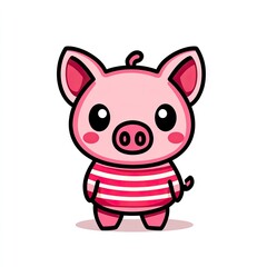 Fototapeta premium pink piggy bank
