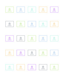 Fitness and healthy living illustration set with 25 modern flat vector scenes including exercise, gym workouts, yoga, running, nutrition, healthy food, meditation, wellness activities, and active life