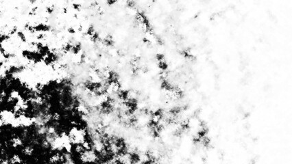 White fog or smoke on black background