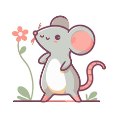 
mouse illustration design