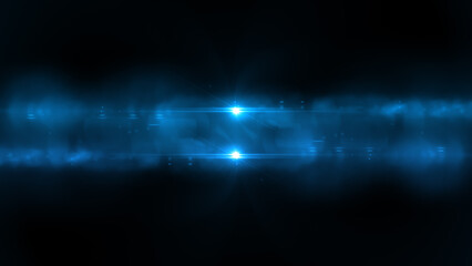 background with lights.stylized blue glow lighting background	