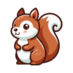 squirrel illustration design