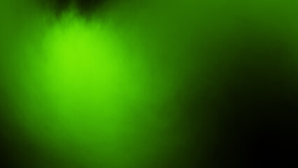 green smoke or fog. green sky background	