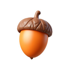 Acorn, isolated on transparent background