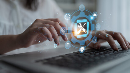 Global IT support and technical maintenance services. Providing solutions for system maintenance, ensuring business continuity with reliable 24 7 IT support. Motif