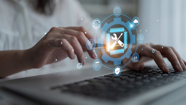 Global IT support and technical maintenance services. Providing solutions for system maintenance, ensuring business continuity with reliable 24 7 IT support. Motif