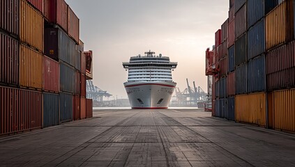 container cargo freight ship