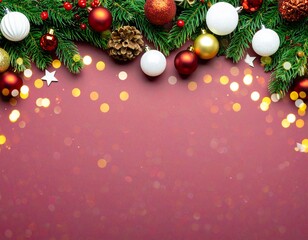 Christmas themed sparkly background image