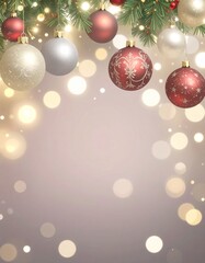 Christmas themed sparkly background image