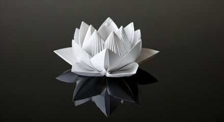 Elegant Origami Lotus Flower