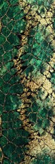 Green gold textured pattern