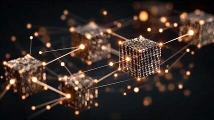 Abstract network cubes