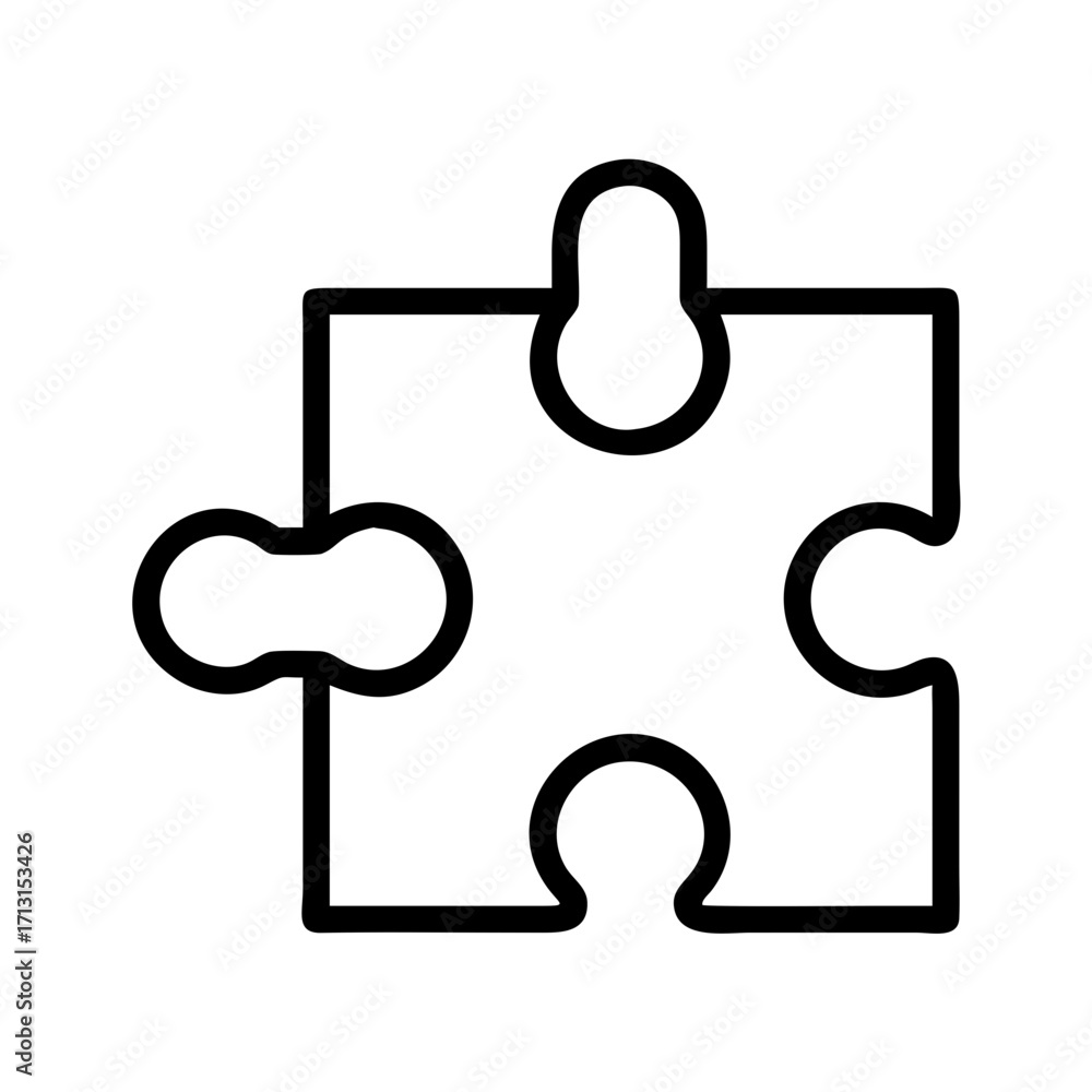 Aufkleber find the perfect puzzle piece solution for your project with our vector graphic design icon