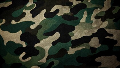 Modern Digital Camouflage Texture For Military Background And Design Elements