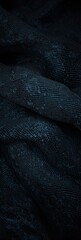 Dark fabric texture closeup
