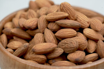 Almonds help lower cholesterol in the body and nourish the heart