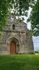La magnifique chapelle templière Saint-Jean-Baptiste de Malleyrand