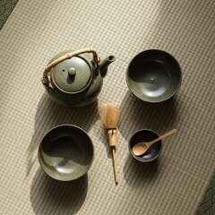 Fototapeta premium still life with tea
