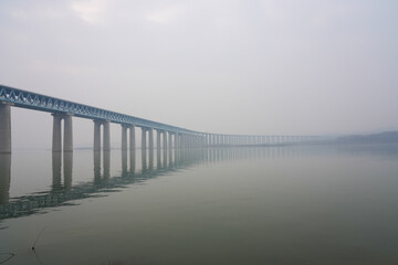 Fototapeta premium bridge over the river