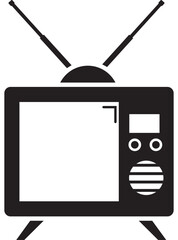 Retro Television Illustration