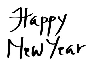 A minimalist image with black handwritten text that says 