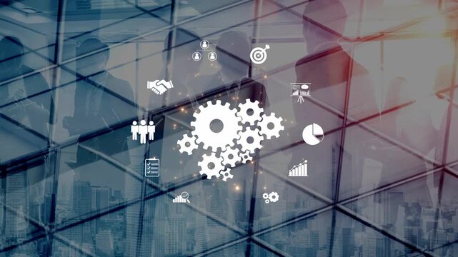 Teamwork and collaboration, group productivity, communication strategies, joint goals, and collaborative success through strong team dynamics and shared business vision. Muxer