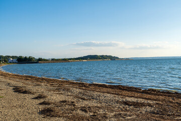 静岡県浜松市舘山寺　舘山寺サンビーチ　9月夕暮れ
