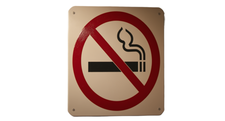 No Smoking Sign, Prohibited Smoking Symbol, Red Circle, Public Notice, Indoor Sign, Warning Symbol, Cigarette Image, Health Regulation, Safety Sign, Public Area, No Smoking Area, Smoking Ban, Ind