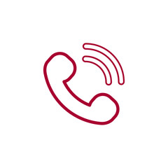 Streamlined digital communication concept icon for modern customer support and connection