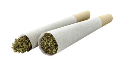 Rolling papers pack, simple design, isolated on a white background