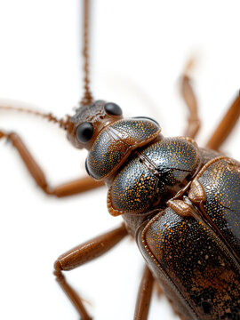 Isolated maybug on white