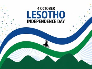 Lesotho Independence Day, 4 October, Flag of Lesotho, Celebration, National Holiday