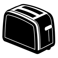 toaster on a white background