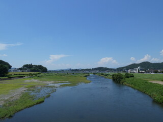 川のある風景