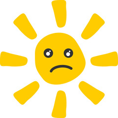 Summer Sun Character