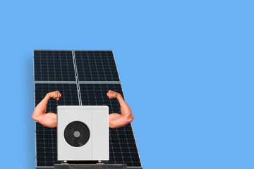 Heat pump and photovoltaic system is a very strong combination