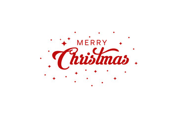 Merry Christmas and happy new year typography, December, stars, Christmas, Frost, red, snowball Christmas typography in vector EPS, 10.